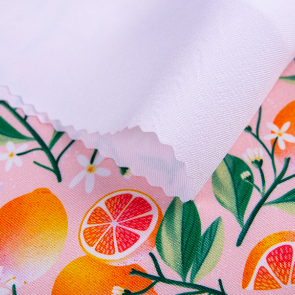 Custom Printed Dress Fabric 130 gsm
