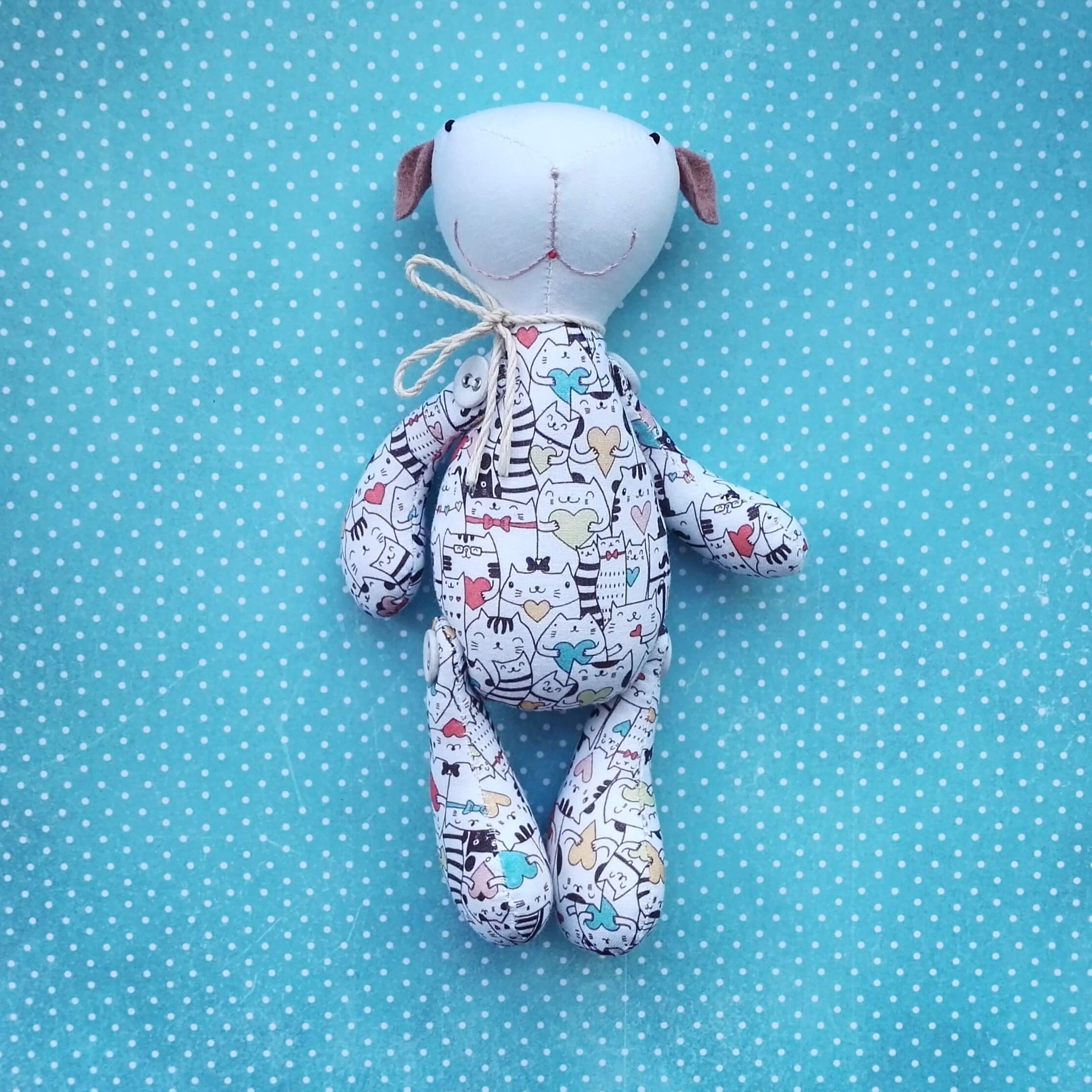 What fabrics to choose for sewing soft toys