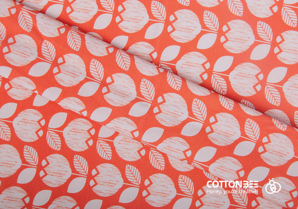 '60s fabrics printed digitally by CottonBee. Pattern available at ctnbee.com 