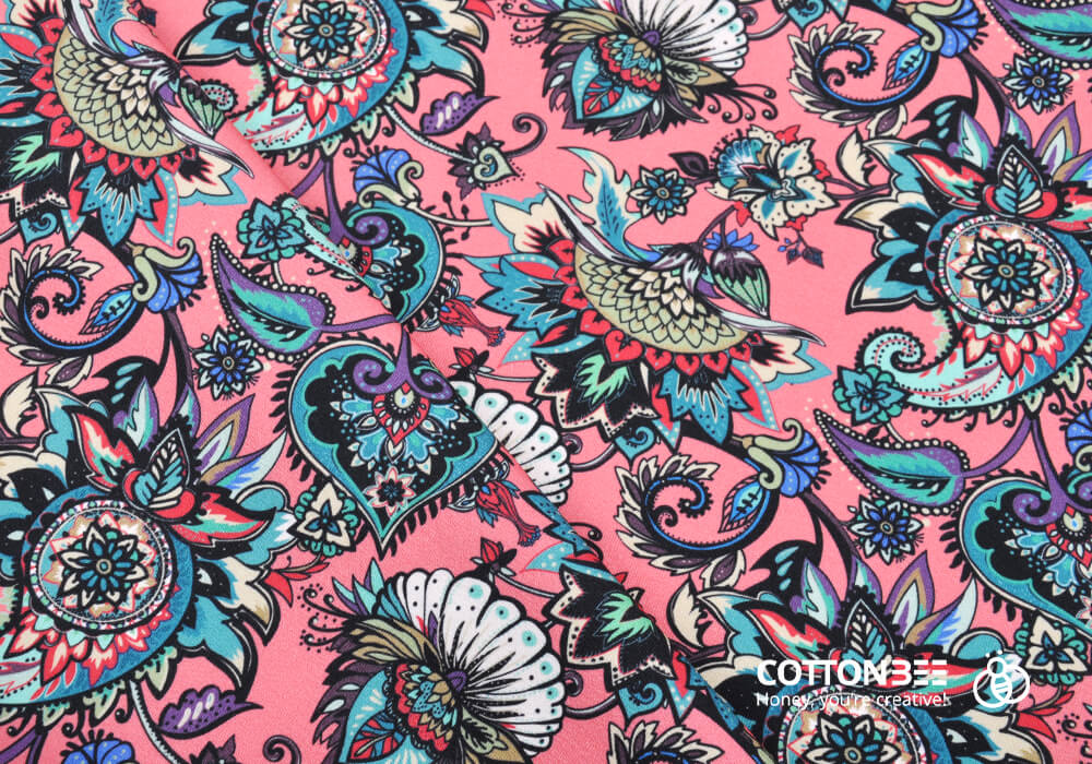 Oriental sewing fabric available to print at ctnbee.com