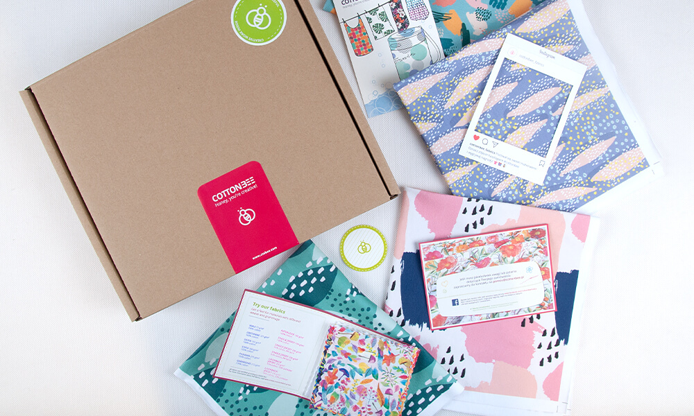 Werbematerialien und Druck auf Textilien