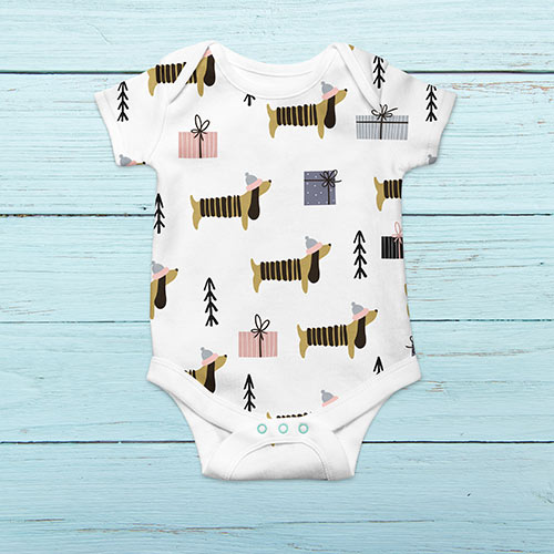 Christmas pattern fabric