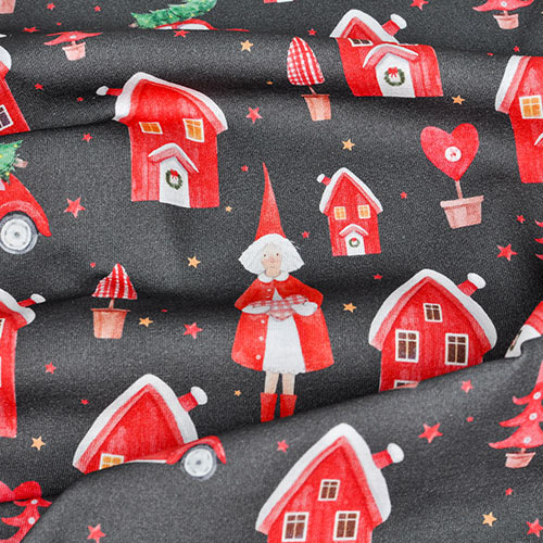 Christmas pattern fabric