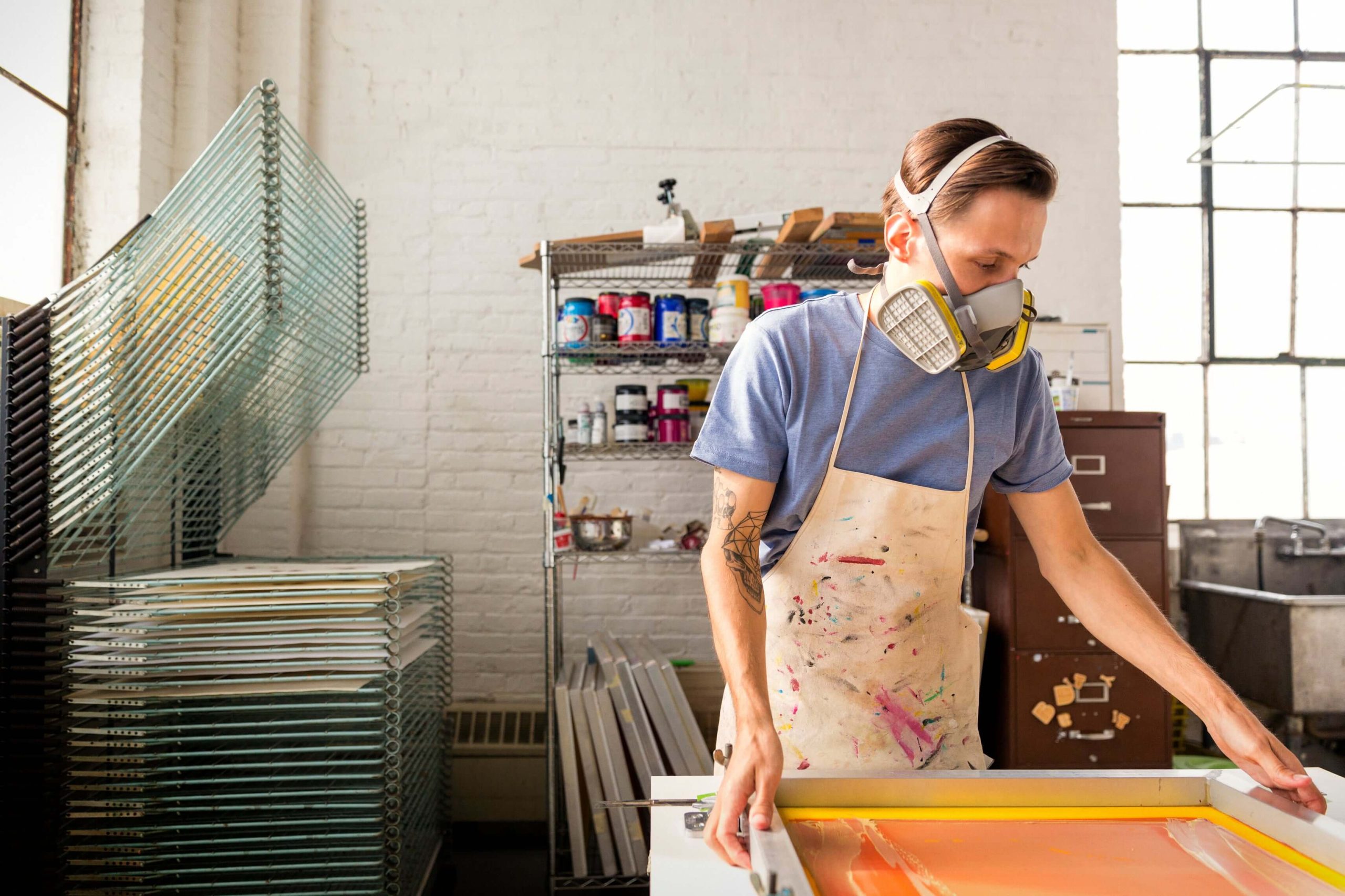 technologie druku na materialach