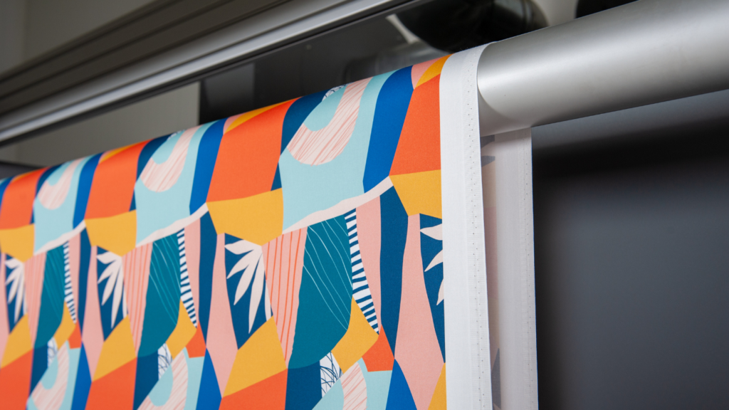 Material after pigment drying.