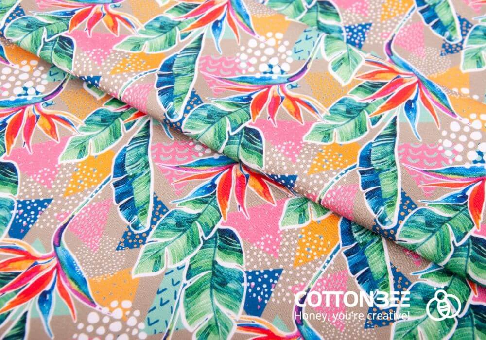  liscie bananowca, egzotyczne wzory