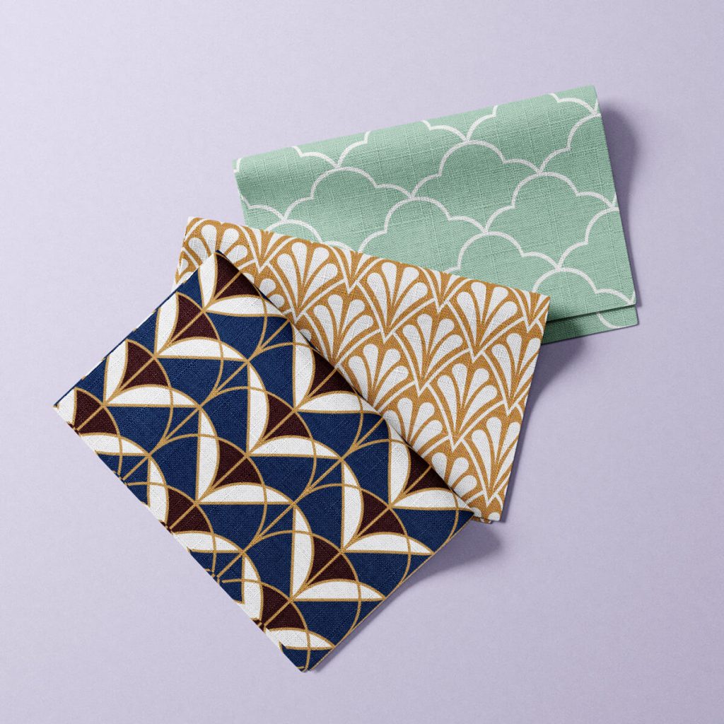 art déco fabric