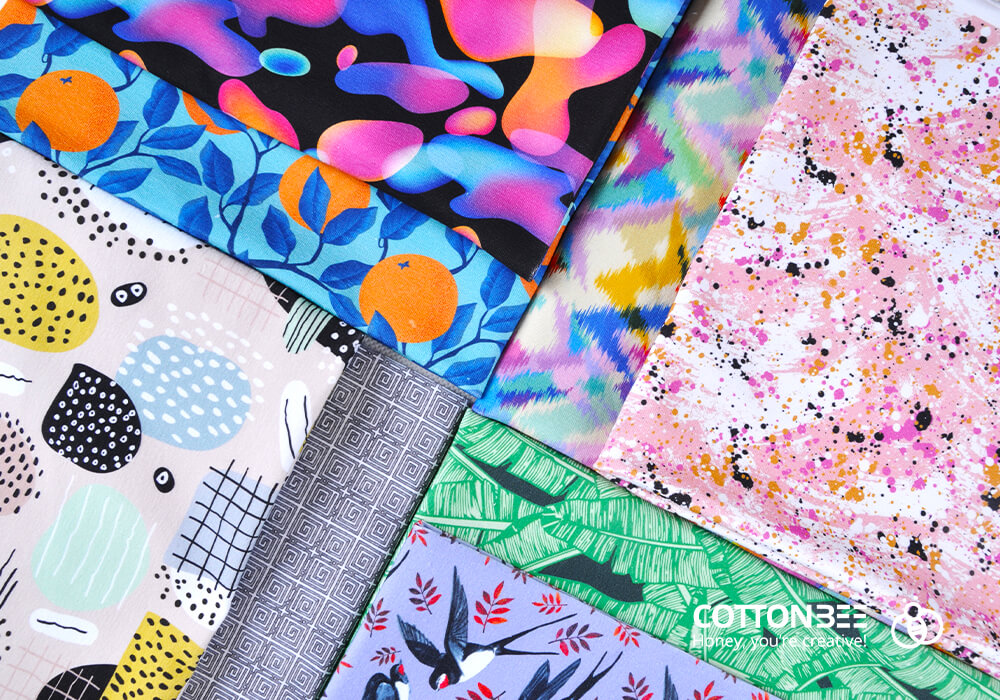 Wydrukuj personalizowany materiał na sukienkę w CottonBee