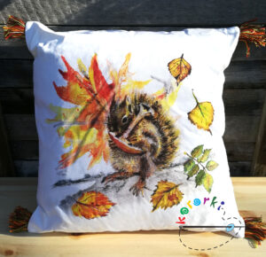 Poduszka z wydrukowanym własnym wzorem