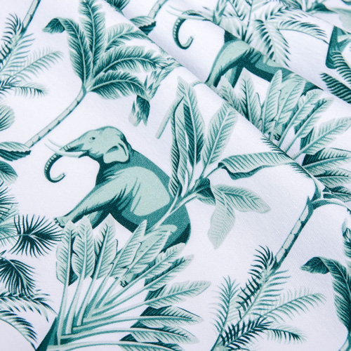 elephant print upholstery fabric